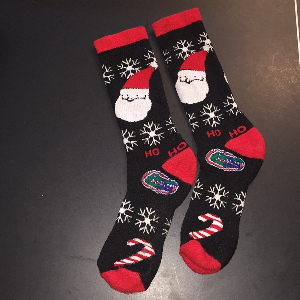 University of Florida Gators Christmas socks